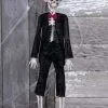 16" Hanging Gothic Skeleton Groom Halloween Decoration