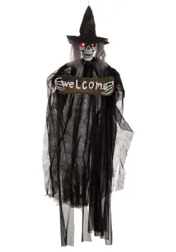 Hanging Witch Home Decor -halloween Shop hanging witch alt 2