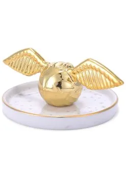 Harry Potter Golden Snitch Ceramic Tray 8 Harry Potter Golden Snitch Ceramic Tray -halloween Shop harry potter golden snitch ceramic tray alt 2