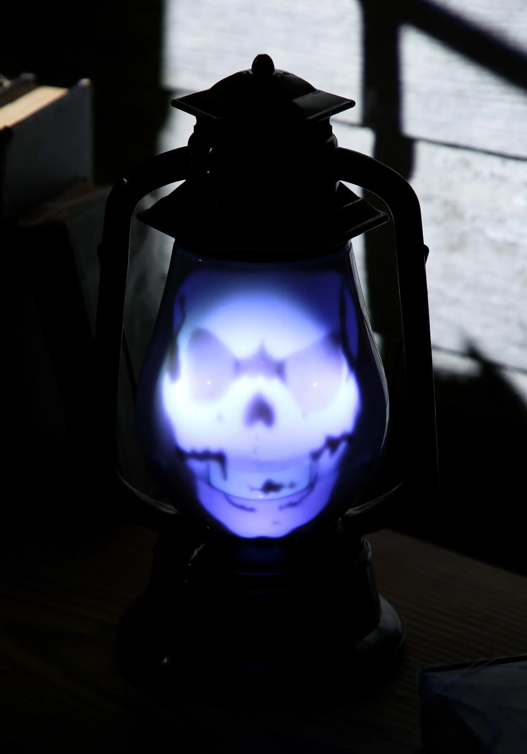 Hidden Ghost Face Light Up Lantern Prop 2 Hidden Ghost Face Light Up Lantern Prop - Image 2