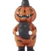 11.25-Inch Jack O Lantern Figure With Owl Decoration
