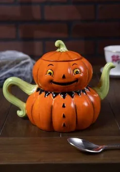 Jack O Lantern Tea Pot