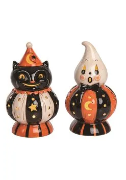 Johanna Parker Light Up Cat And Ghost Set