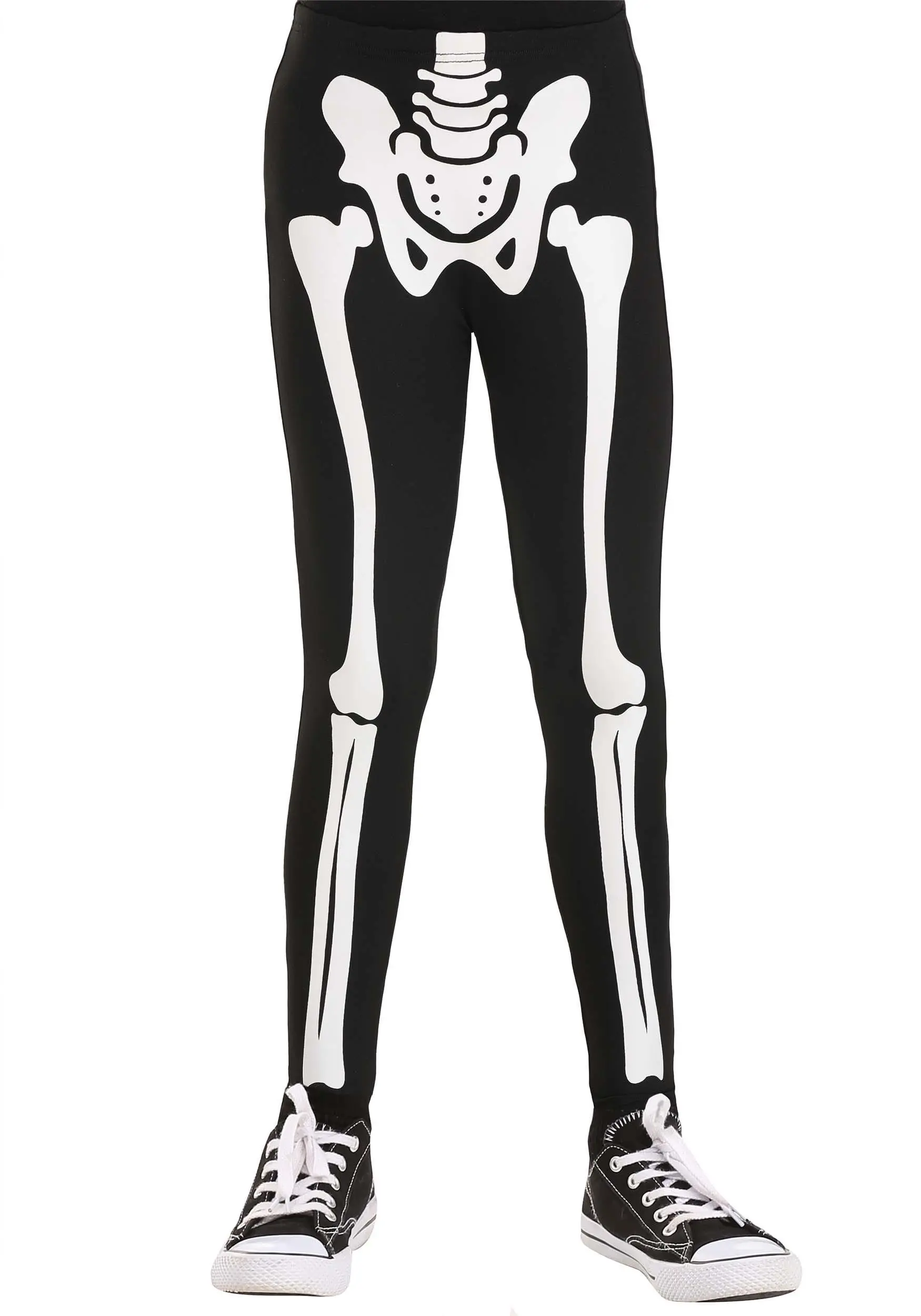 Classic Skeleton Leggings For Kids 1 Classic Skeleton Leggings For Kids