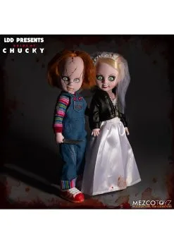 Living Dead Dolls Chucky & Tiffany Collector Box Set -halloween Shop living dead dolls chucky tiffany box set alt 3