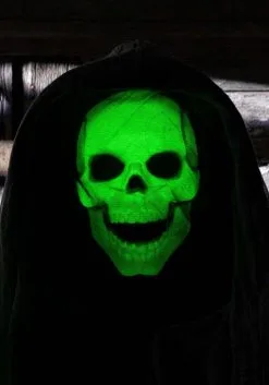 Animated Looming Phantom Decoration -halloween Shop looming phantom animated decoration alt 9