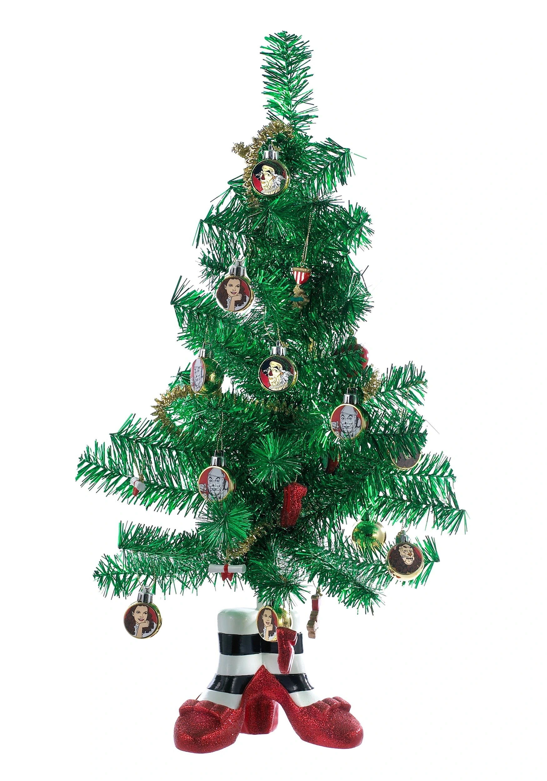 Miniature Tinsel Wizard Of Oz Christmas Tree 1 Miniature Tinsel Wizard Of Oz Christmas Tree