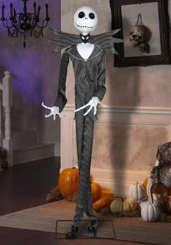 Nightmare Before Christmas Animated Moving Life Size Jack Skellington Figure
