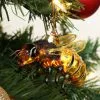 Glass Ornament Honey Bee Noble Gems