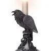 Edgar Allan Poe's Raven Candle Stick Holder