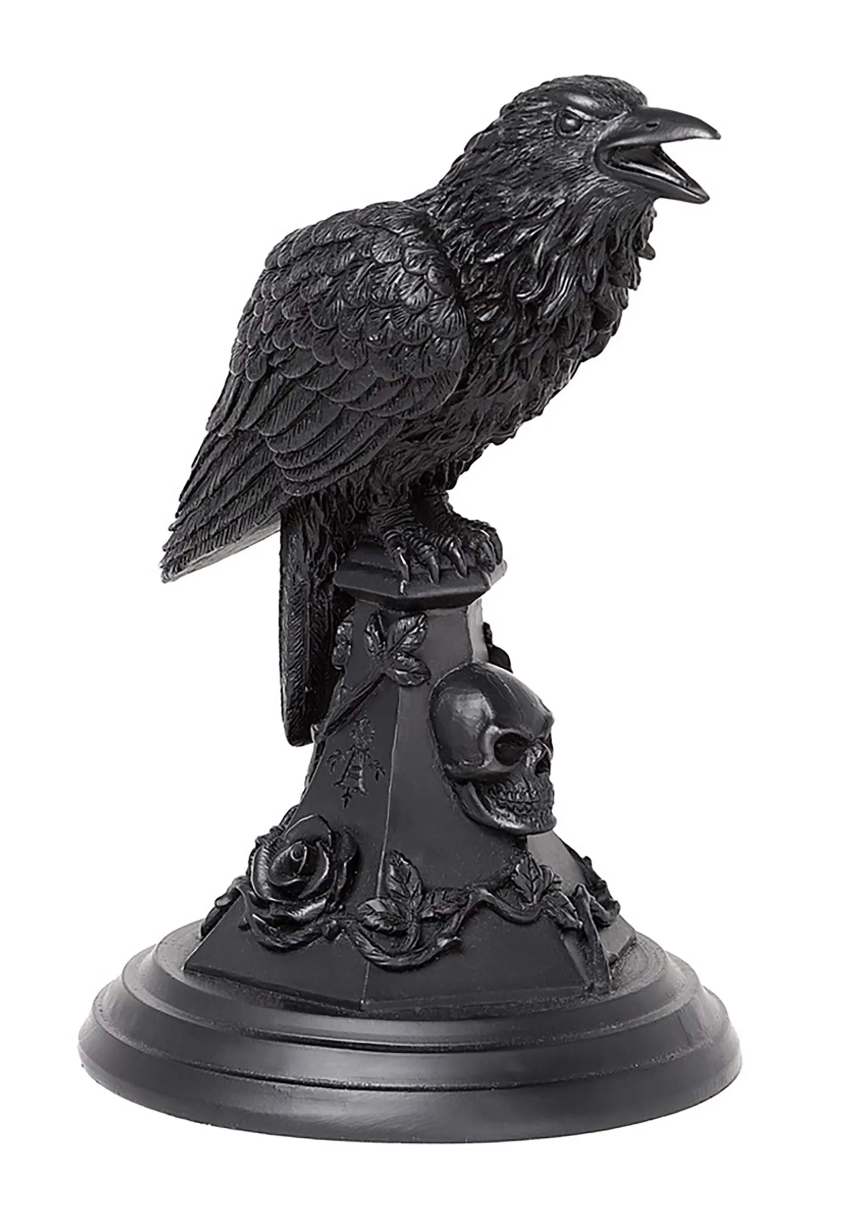 Edgar Allan Poe's Raven Candle Stick Holder 3 Edgar Allan Poe's Raven Candle Stick Holder - Image 3