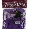 Purple Spider Web Halloween Decoration