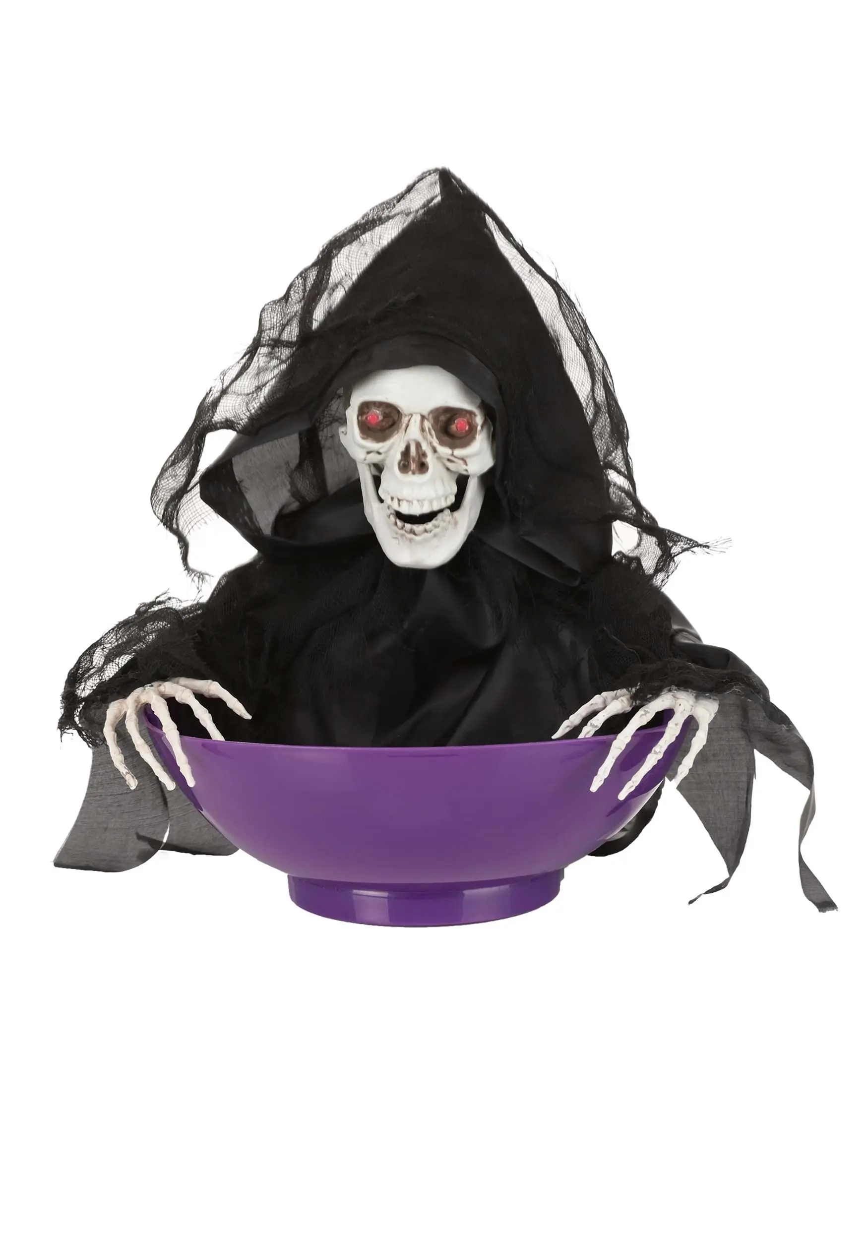 Animated Candy Bowl With Shaking Grim Reaper 2 Animated Candy Bowl With Shaking Grim Reaper - Image 2
