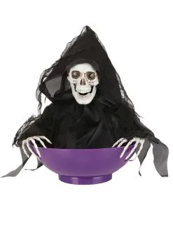 Animated Candy Bowl With Shaking Grim Reaper 5 Animated Candy Bowl With Shaking Grim Reaper -halloween Shop reaper candy bowl with shaking alt 2