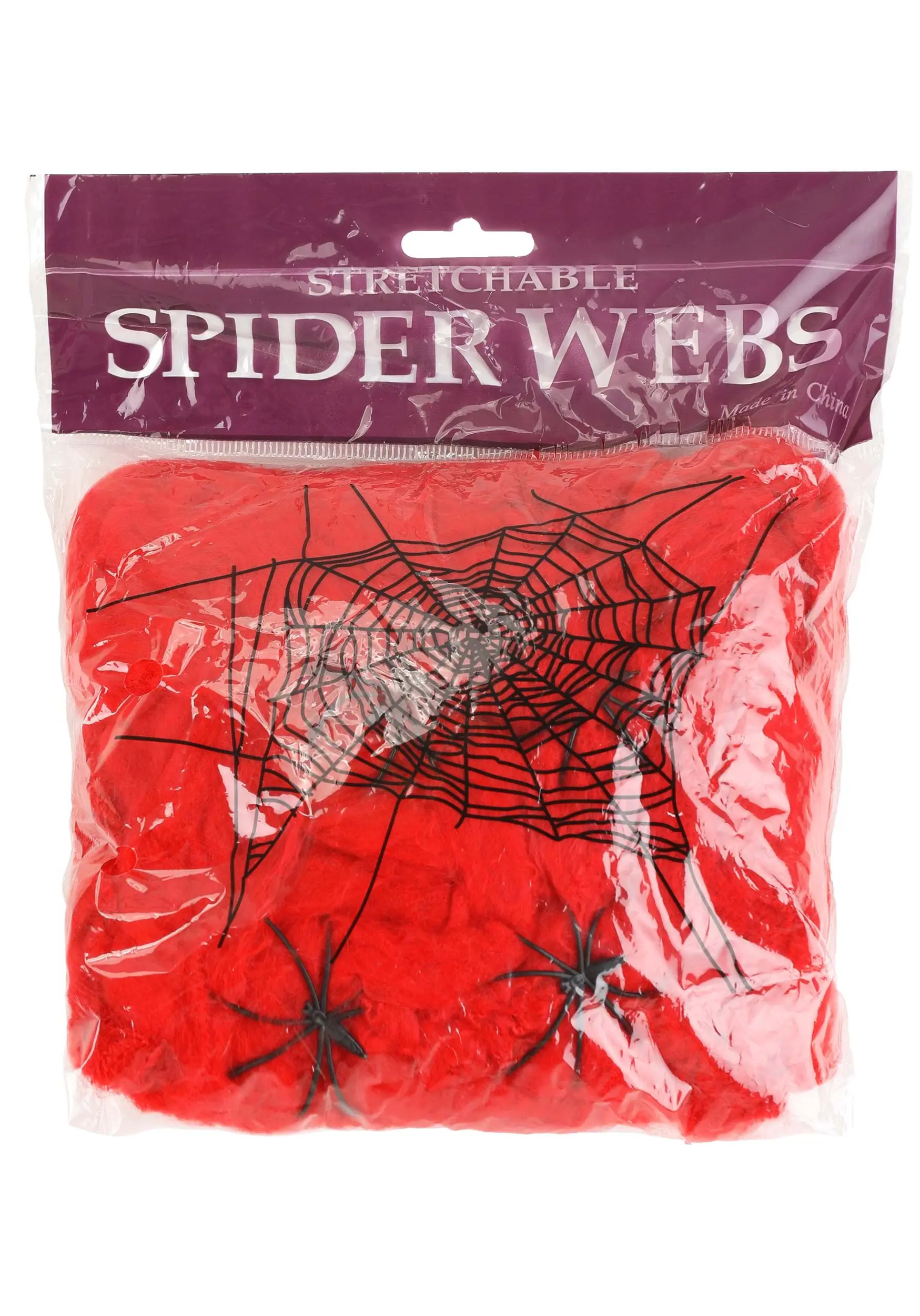 Red Spider Web Halloween Decoration 1 Red Spider Web Halloween Decoration