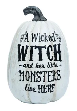 Witch Resin Pumpkin