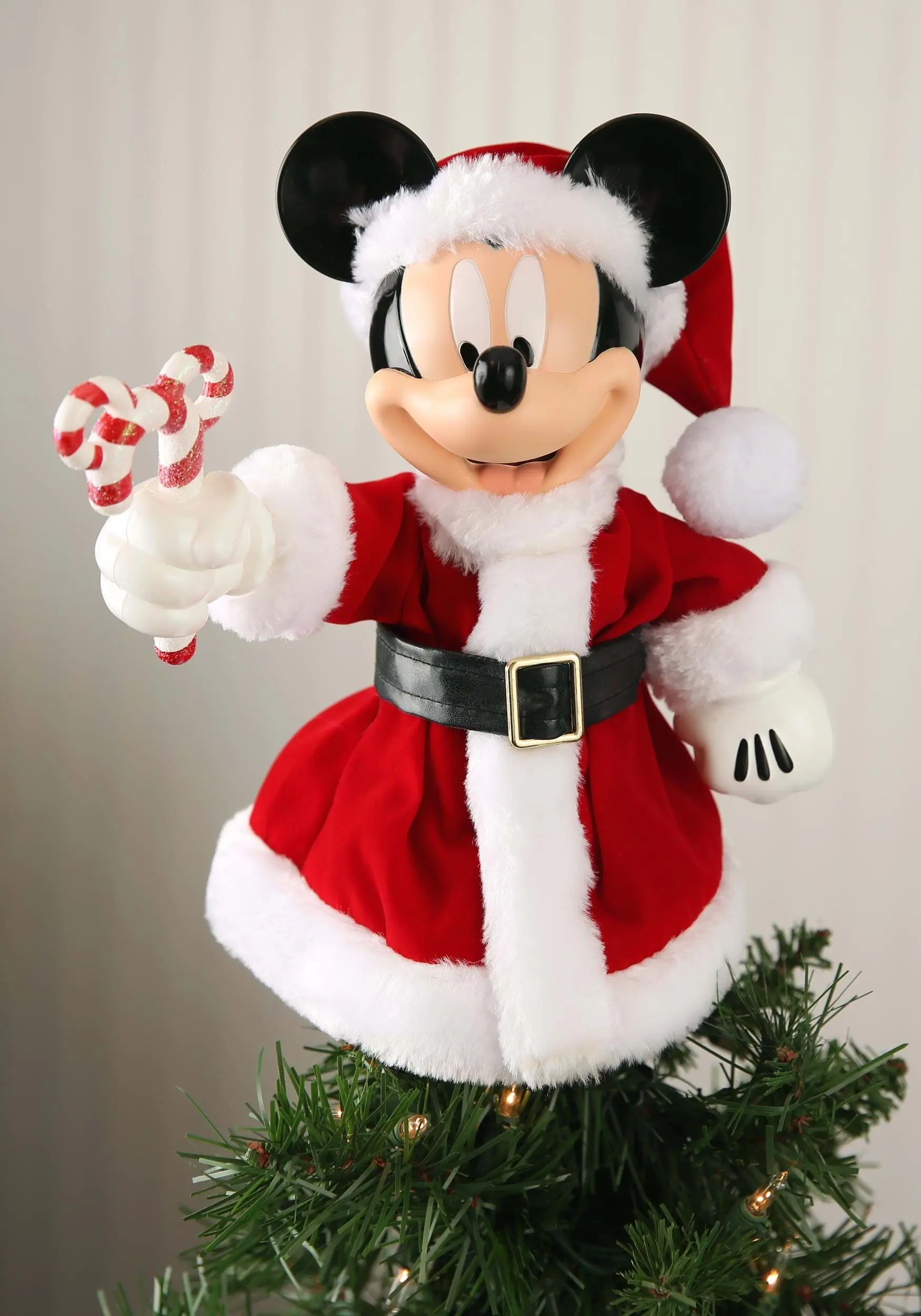Mickey Mouse Santa Tabletop-Treetop Piece 1 Mickey Mouse Santa Tabletop-Treetop Piece