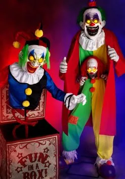Scary Surprise Clown Decoration 13 Scary Surprise Clown Decoration -halloween Shop scary surprise clown decoration alt 3