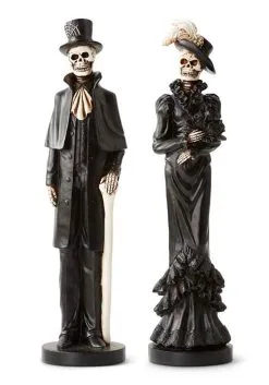 Set Of Skeleton Figurines