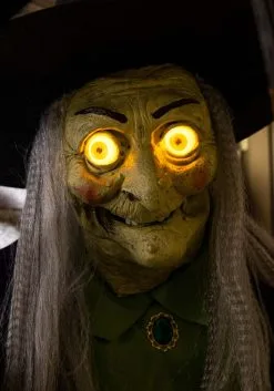 Animated Stirring Up Trouble Witch Decoration -halloween Shop stirring up trouble animated witch decoration alt 9