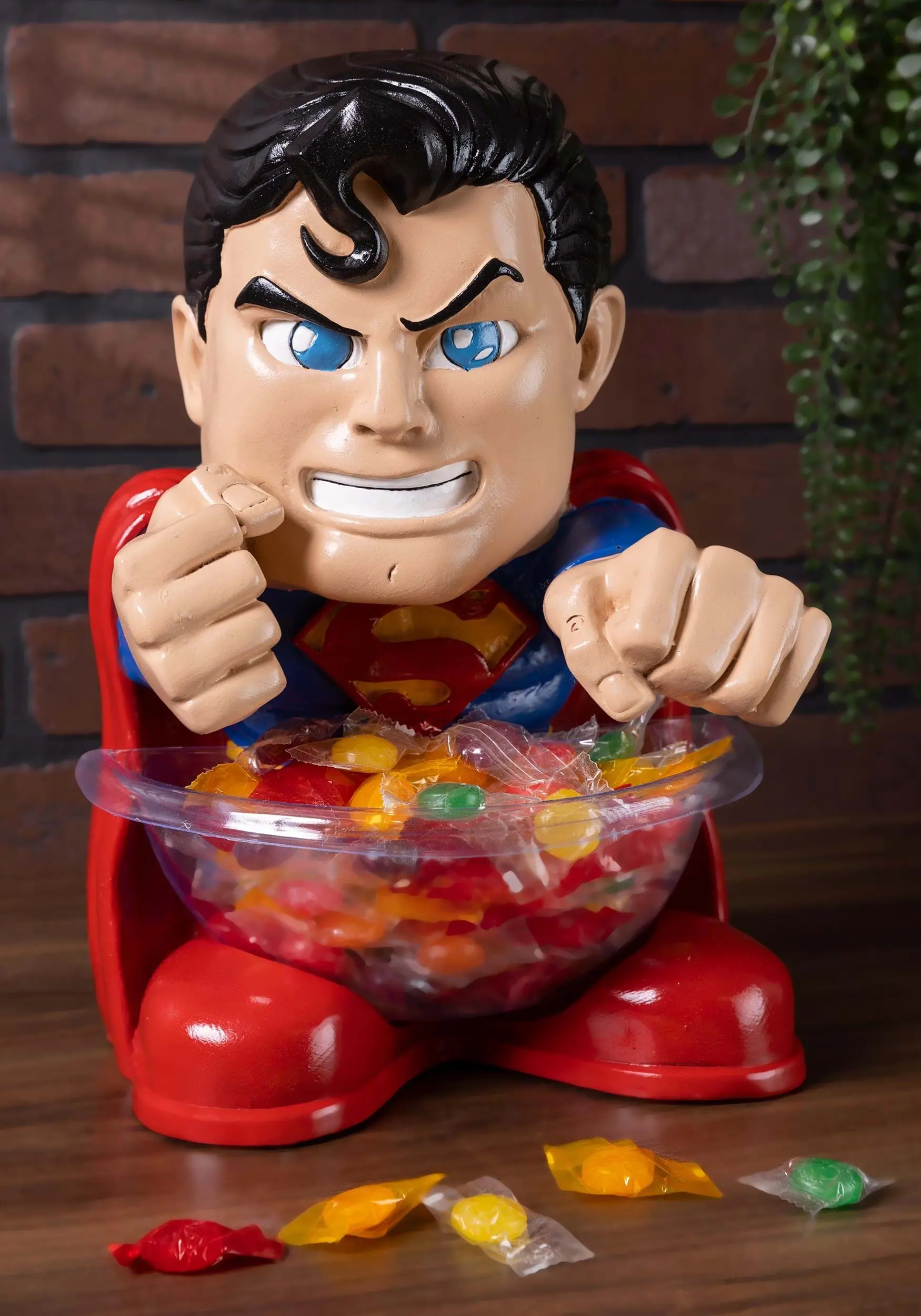 DC Superman Candy Bowl Holder 1 DC Superman Candy Bowl Holder