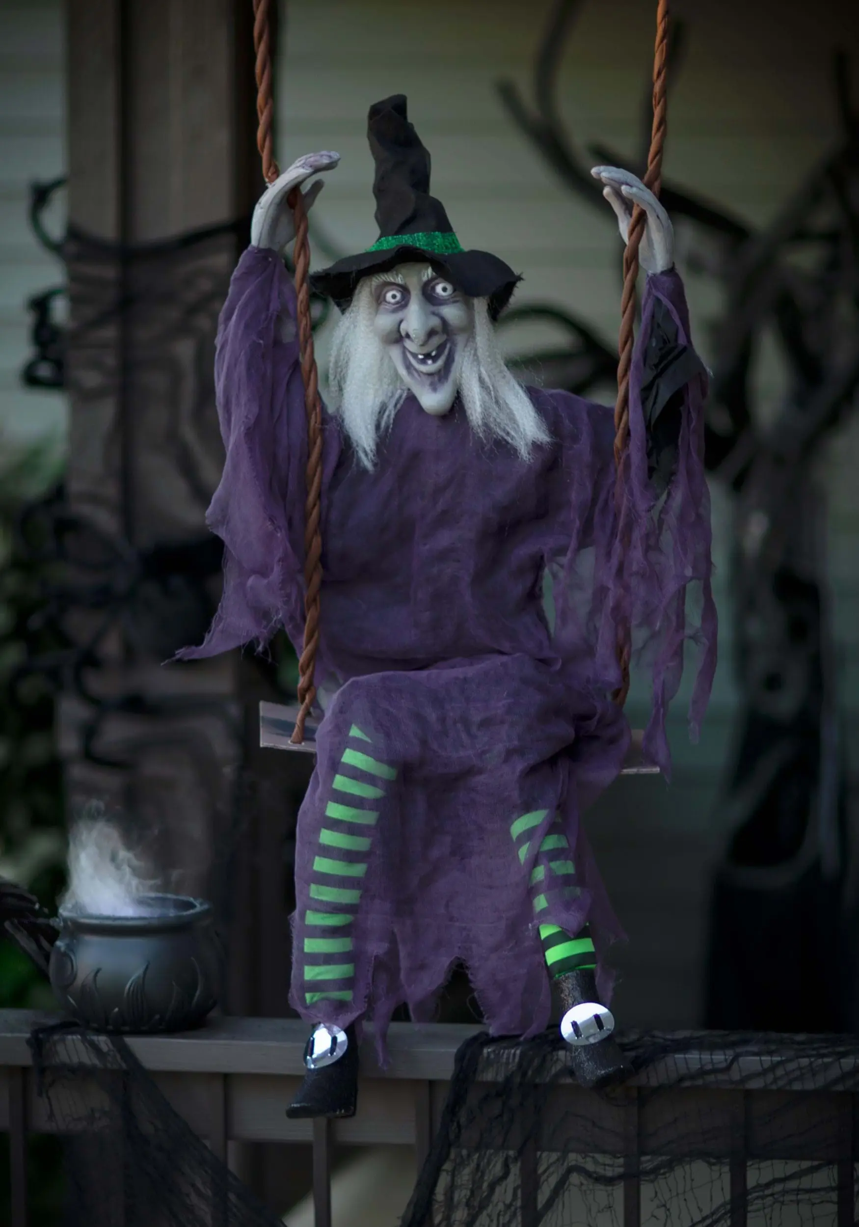Swinging Witch Decoration 2 Swinging Witch Decoration - Image 2