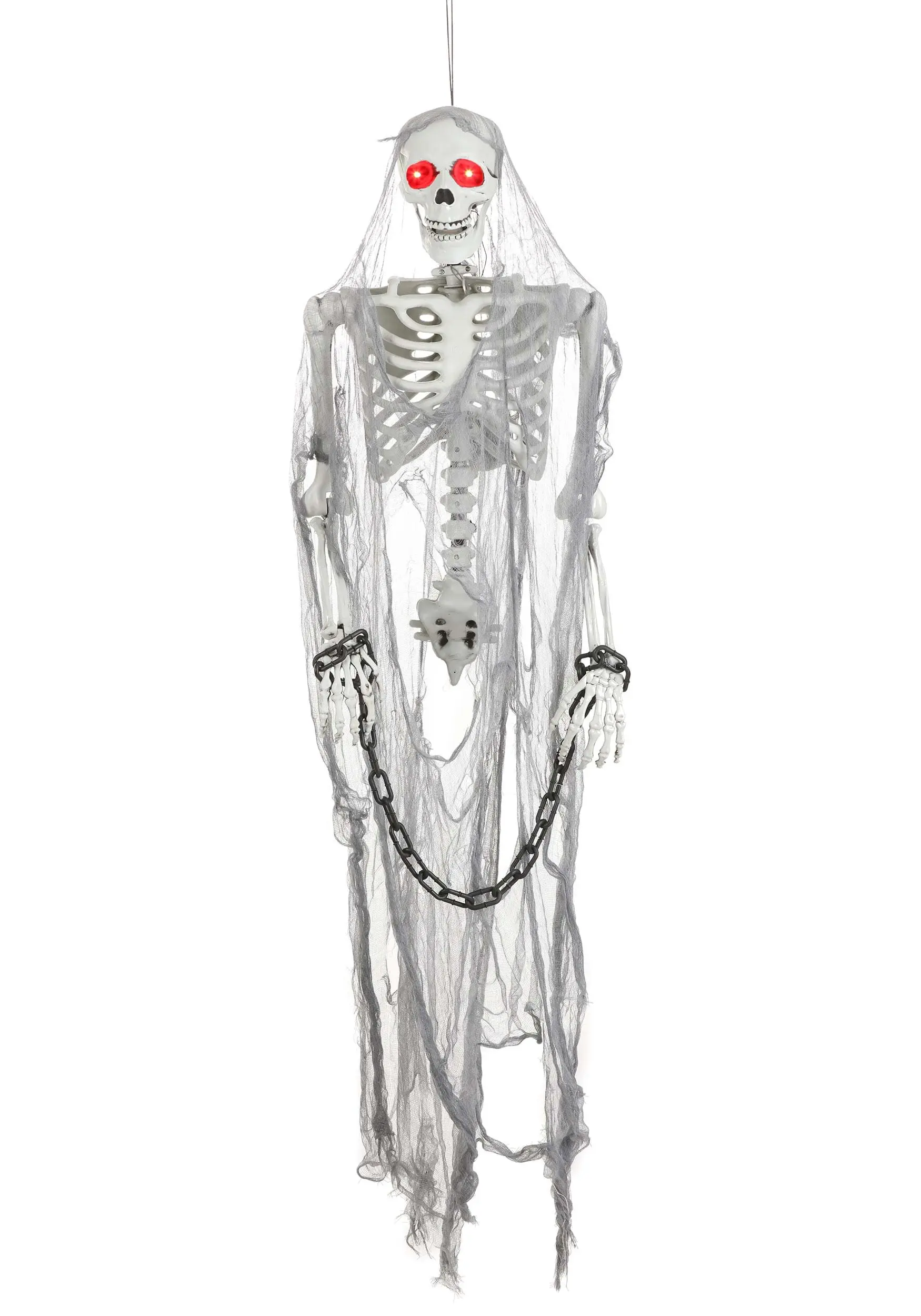 Talking Skeleton Prisoner Hanging Decoration 3 Talking Skeleton Prisoner Hanging Decoration - Image 3