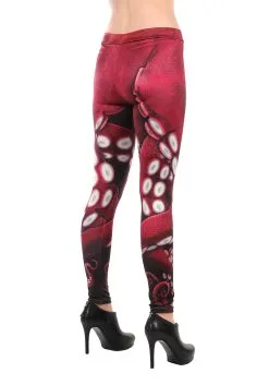 One Size Tentacle Leggings -halloween Shop tentacle leggings one size alt 2