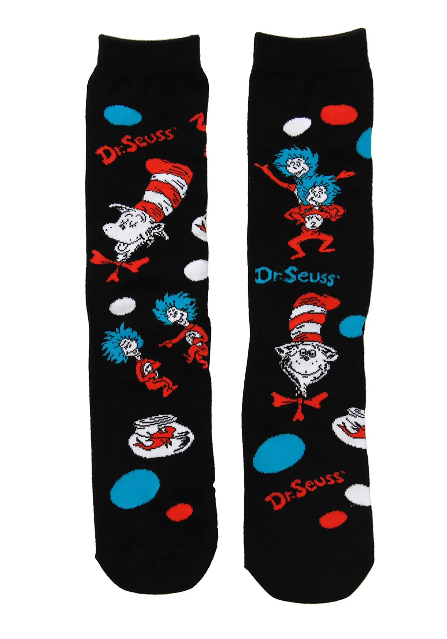 The Cat In The Hat Pattern Socks Adult's 3 The Cat In The Hat Pattern Socks Adult's - Image 3