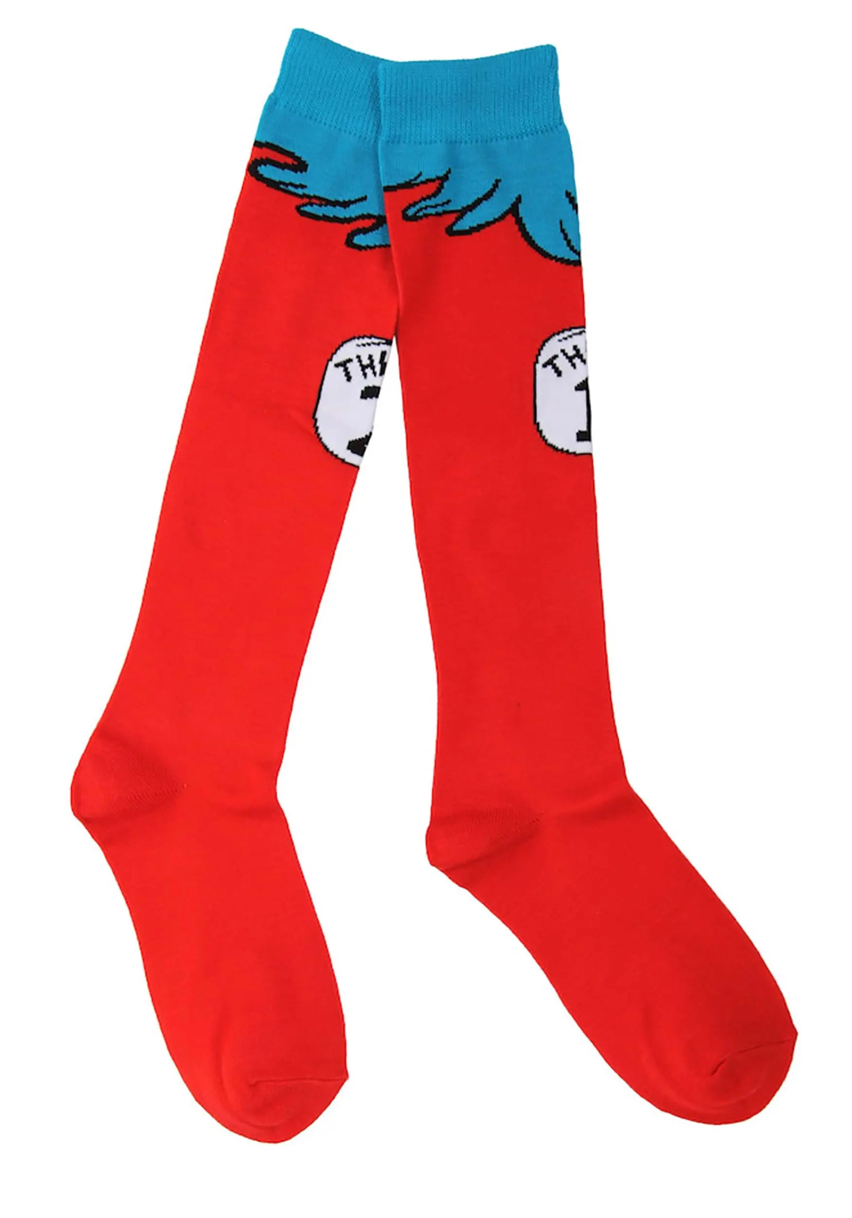 Thing 1 & 2 Costume Socks For Kids 3 Thing 1 & 2 Costume Socks For Kids - Image 3
