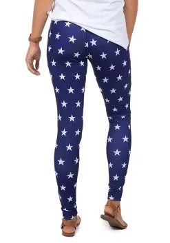 Tipsy Elves Liberty Star Leggings For Women -halloween Shop tipsy elves womens liberty star leggings 2