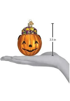 Trick-or-Treat Jack O Lantern Christmas Ornament -halloween Shop trick or treat jack o lantern ornament alt 3